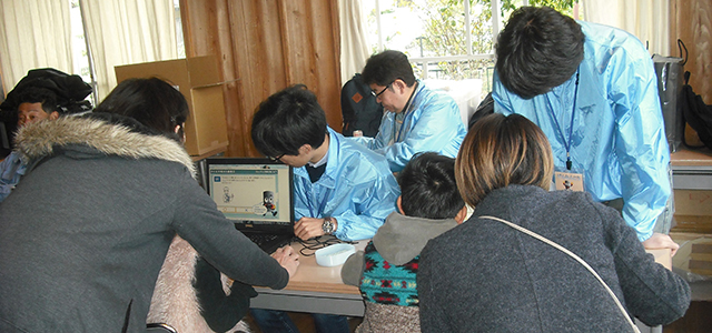 一般見学の様子