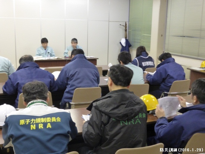 プレス対応訓練（模擬記者会見）